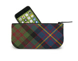 Cameron Tartan and Suede Mini Clutch