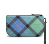 Flower of Scotland Tartan Small Wristlet Clutch Back View