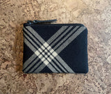 Celtic Black Tartan Purse Front View
