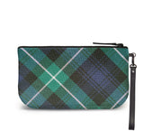 Lamont Modern Tartan Small Wristlet Clutch Back View