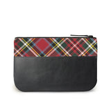 Bonnie Prince Charlie Tartan Leather iPad Case Back View