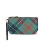 Loch Ness Tartan Plaid Small Clutch Front View
