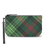 Ross Tartan Wristlet Clutch Front View