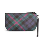 Baird Tartan Small Wristlet Clutch Back View