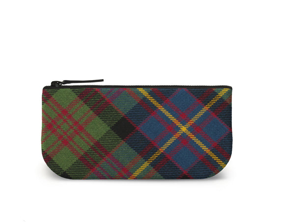 Cameron Tartan and Suede Mini Clutch