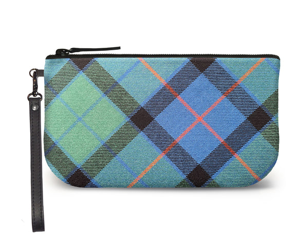 Flower of Scotland Tartan Small Wristlet Clutch Feature Image