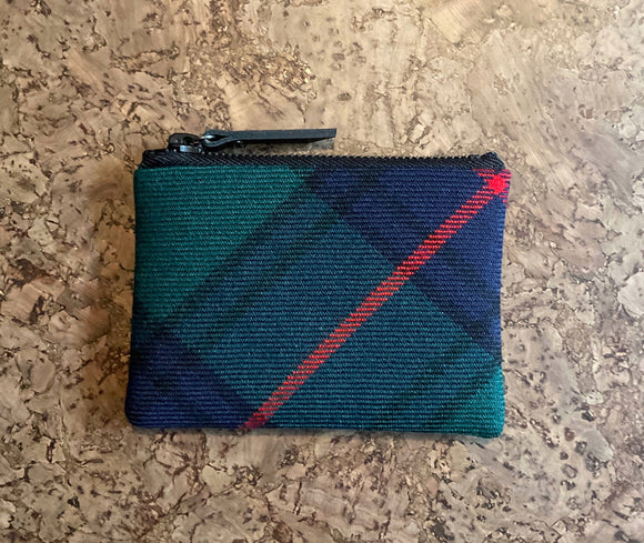 Tartan Purse with red stripe feature image