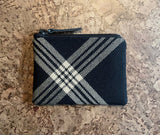 Celtic Black Tartan Purse Front View