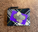 Gordon Tartan Purse With Card and Coins