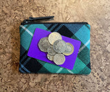 Lamont Ancient Tartan Purse with Card and Coins
