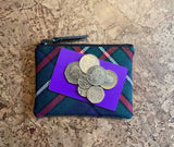 Scottish Heritage Tartan Purse With Card and Coins