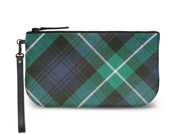 Lamont Modern Tartan Small Wristlet Clutch Feature Image