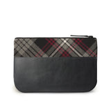 Auld Lang Syne Tartan Leather iPad Case Back View