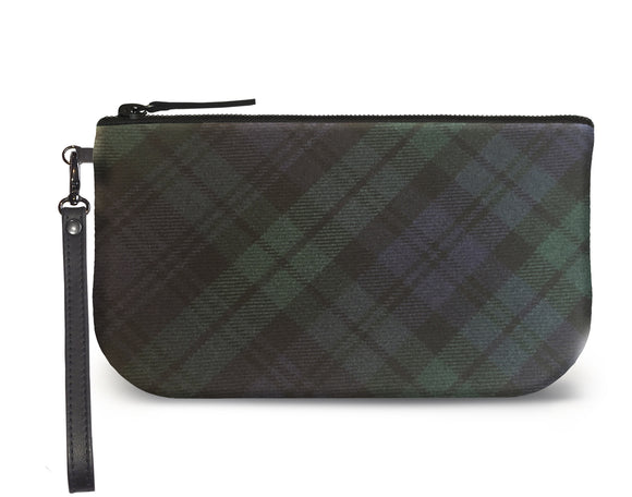 Black Watch Tartan Wristlet Clutch Feature Image