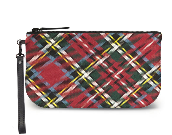 Bonnie Prince Charlie Tartan Wristlet Clutch Feature Image