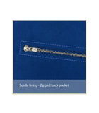 Braveheart Blue Suede Back Pocket