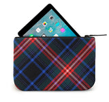 Braveheart Tartan Leather iPad Case Open View