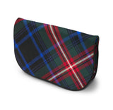 Braveheart Tartan Suede Clutch Bag Side View