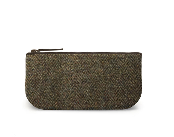 Brown Harris Tweed Mini Clutch Feature Image