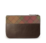 Cullins of Skye Tartan Leather iPad Case Back View