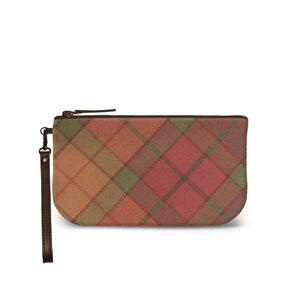 Cullins of Skye Tartan Plaid Small Clutch Front View