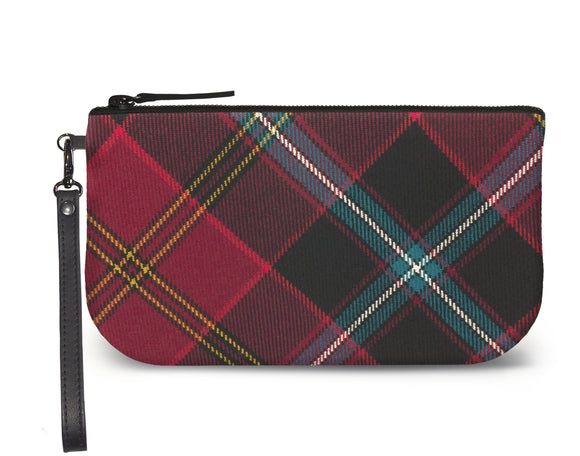 German American Tartan Wristlet Clutch Feature Image