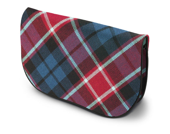 Graham of Menteith Tartan Suede Clutch Bag Feature Image