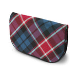 Graham of Menteith Tartan Suede Clutch Bag SIde View