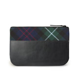 Heritage Tartan Leather iPad Case Back View