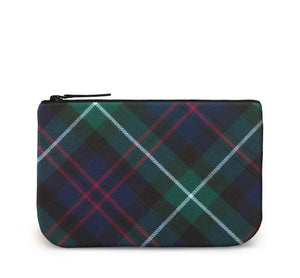 Heritage Tartan Leather iPad Case Front View