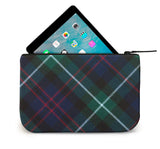 Heritage Tartan Leather iPad Case Open View