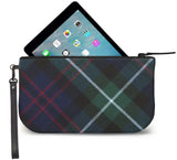 Heritage Tartan Wristlet Clutch Open View