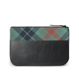 Loch Ness Tartan Leather iPad Case Back View