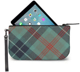 Loch Ness Tartan Wristlet Clutch Open View