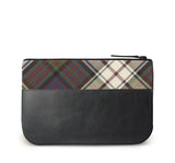 MacDonald Tartan Leather iPad Case Back View