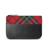 Maclean Dress Tartan Leather iPad Case Front View
