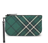 Maclean Modern Hunting Tartan Wristlet Clutch Front View