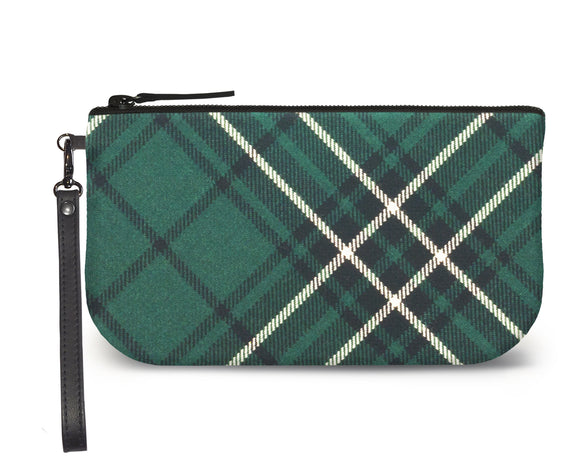 Maclean Modern Hunting Tartan Wristlet Clutch Feature Image