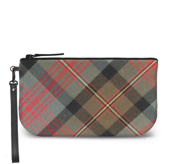 Maclennan Tartan Wristlet Clutch Front View