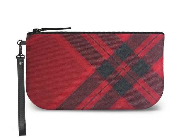 Mary Queen of Scots Tartan Wristlet Clutch Feature Image
