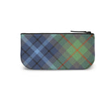 New York City Tartan Mini Clutch Back View