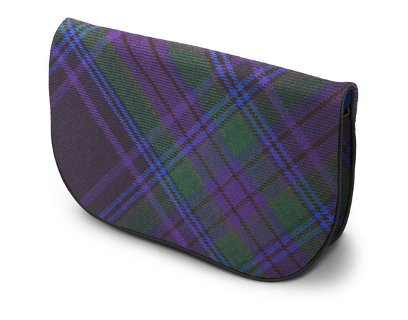 Spirit of Scotland Tartan Suede Clutch Bag Featue Image
