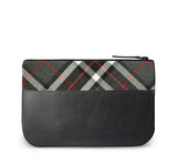 Thomson Tartan Leather iPad Case Back View