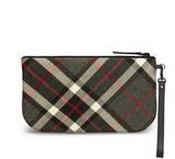 Thomson Tartan Wristlet Clutch Back View